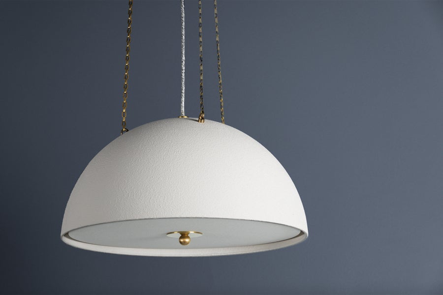Hudson Valley Lighting CHISWICK Pendant — MDS1100-AGB/WP