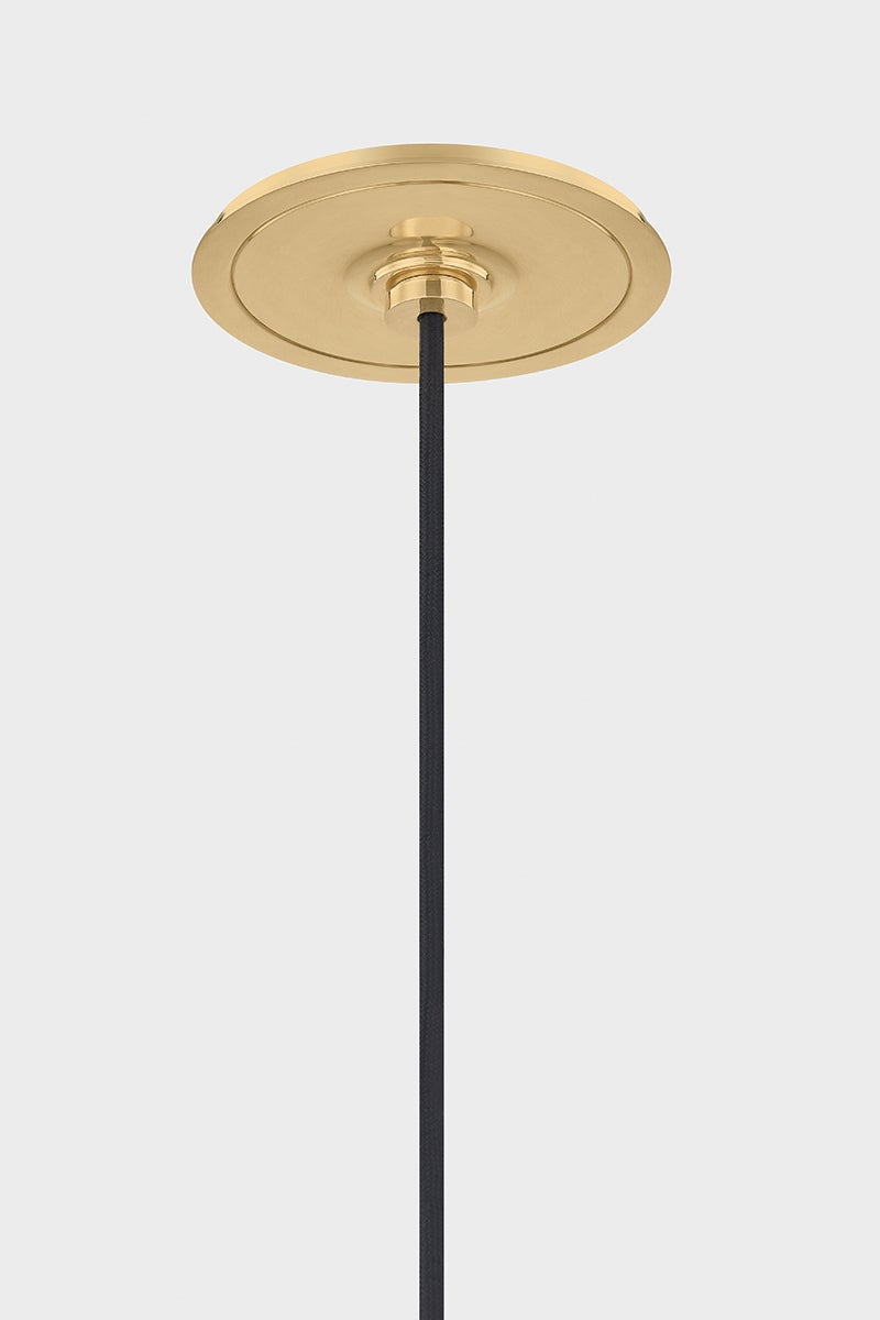 Hudson Valley Lighting Clivedon Pendant — MDS1401-AGB/CRN