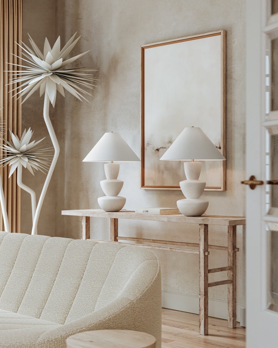 Troy Lighting KAMAS Table Lamp — PTL4930-PBR/CIX