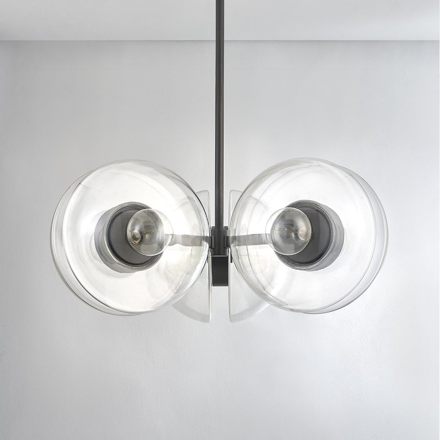 Hudson Valley Lighting Kert Chandelier — Black Bronze