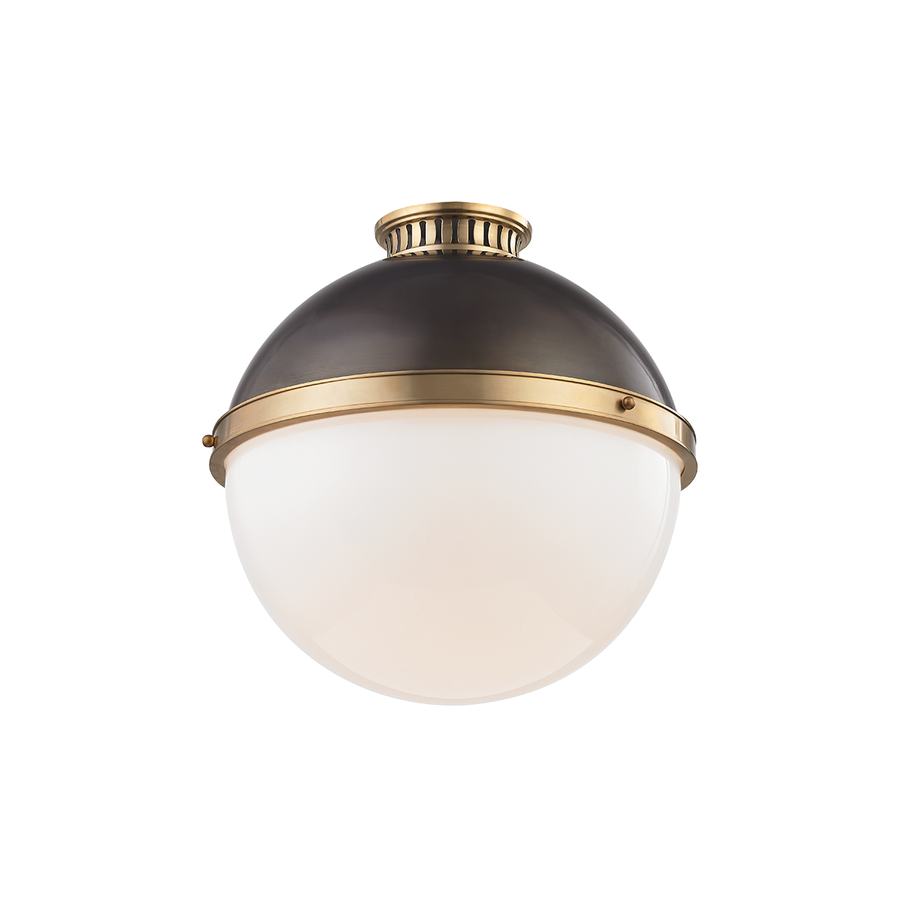 Hudson Valley Lighting Latham Flush Mount — 4015-ADB
