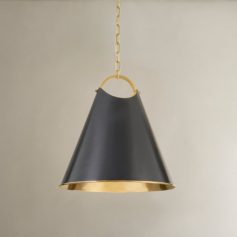 Hudson Valley Lighting Burnbay Pendant — 6218-AOB
