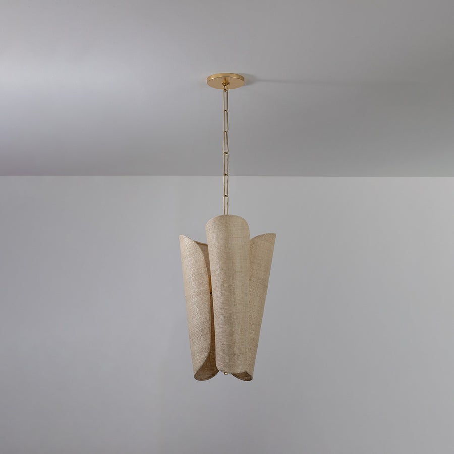 Hudson Valley Lighting SPRINGHILL PENDANT — Gold Leaf