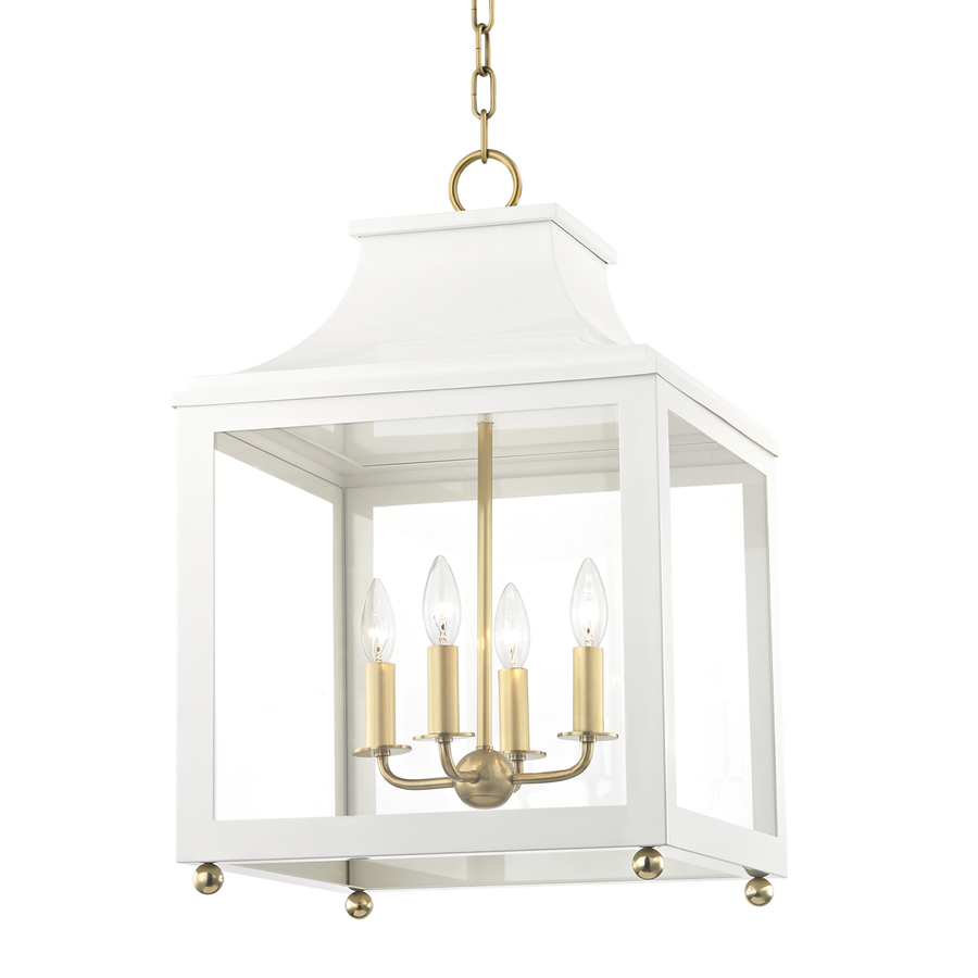 Mitzi Leigh Lantern — H259704L-AGB/WH