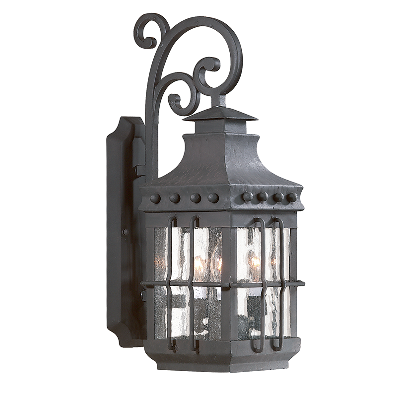 Troy Lighting Dover Exterior Wall Sconce — B8971-TBK