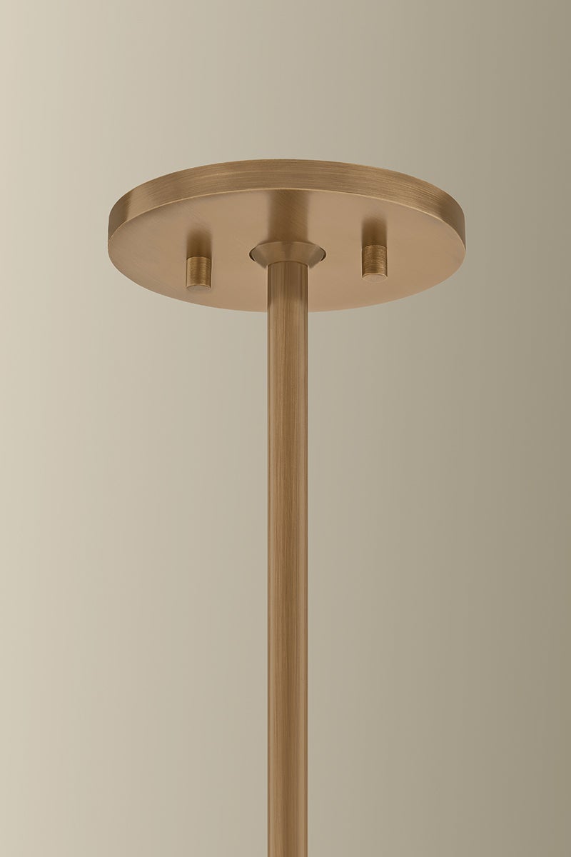 Troy Lighting Stoney Chandelier — F2540-PBR