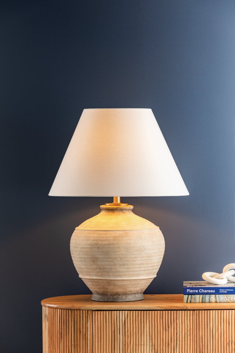 Hudson Valley Lighting Malta Table Lamp — L1373-ASH