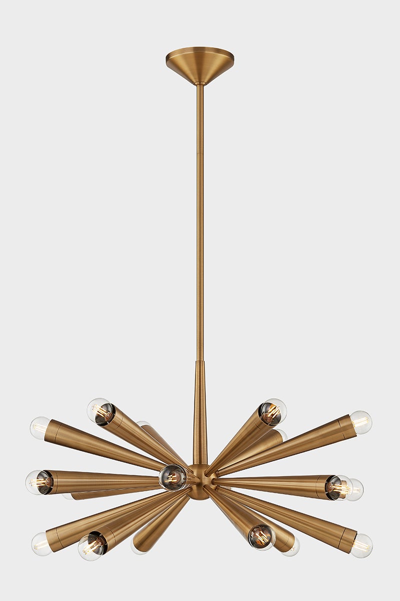Troy Lighting KEANU Chandelier — F1030-PBR