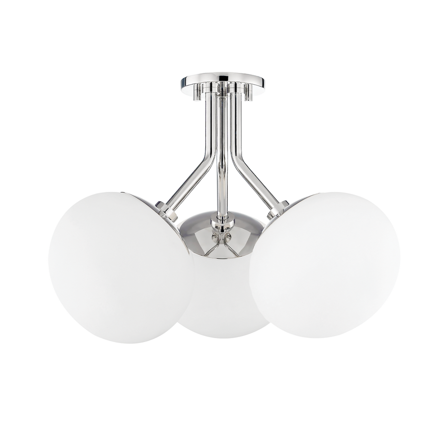 Mitzi Estee Semi Flush — H134603-PN