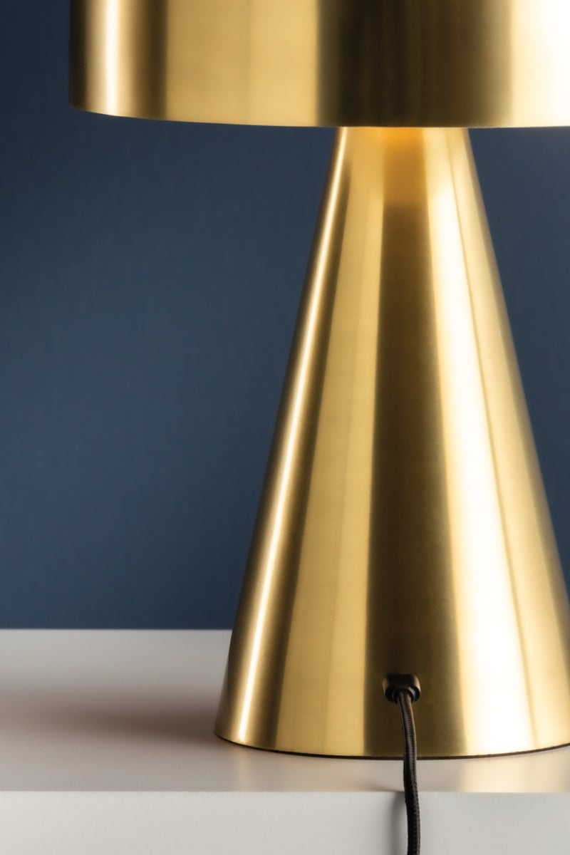 Hudson Valley Lighting HOPKINTON Rechargeable Table Lamp — Aged Brass