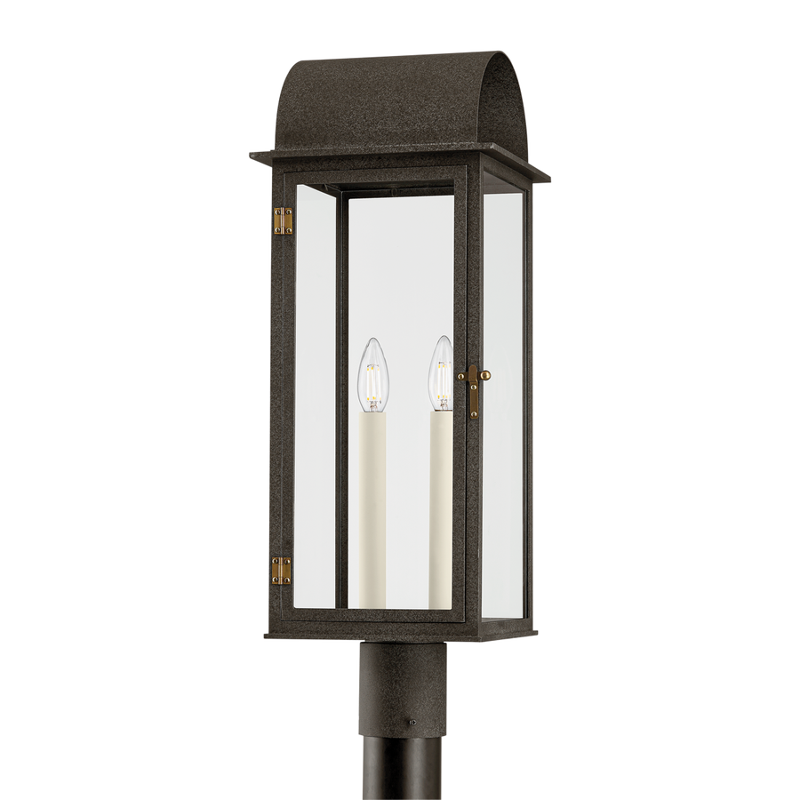 Troy Lighting Bohen Exterior Post — P2225-FRN/PBR