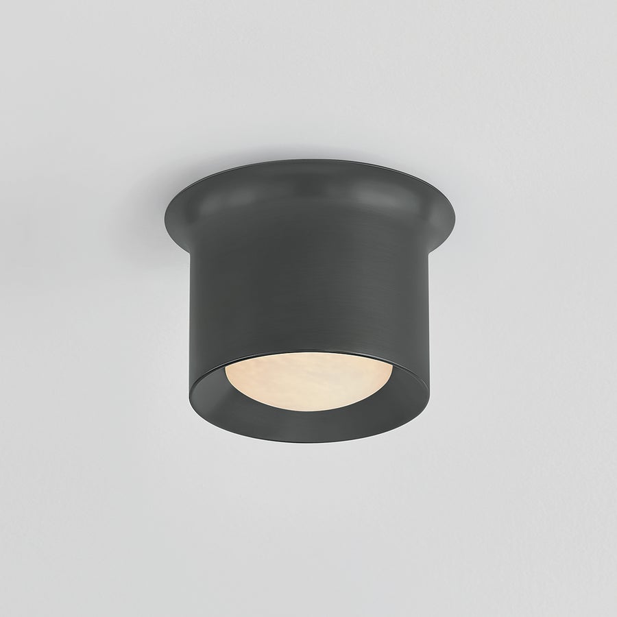 Hudson Valley Lighting NOXON Flush Mount — Distressed Bronze