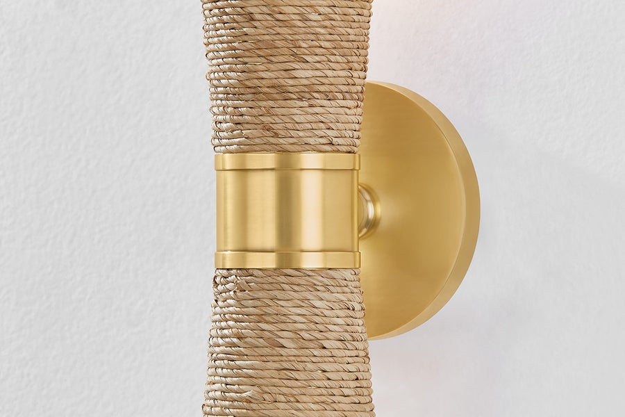 Mitzi Mica Wall Sconce — H709102-AGB