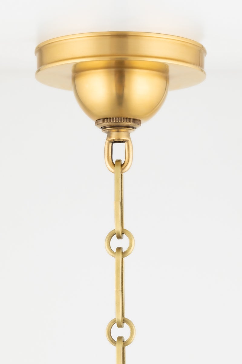 Hudson Valley Lighting Cambridge Chandelier — MDS120-AGB/DBL