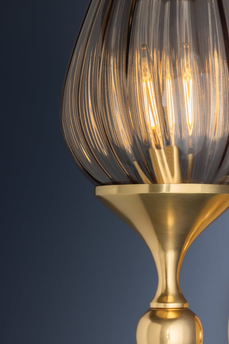 Hudson Valley Lighting CHATTON Wall Sconce — Aged Brass