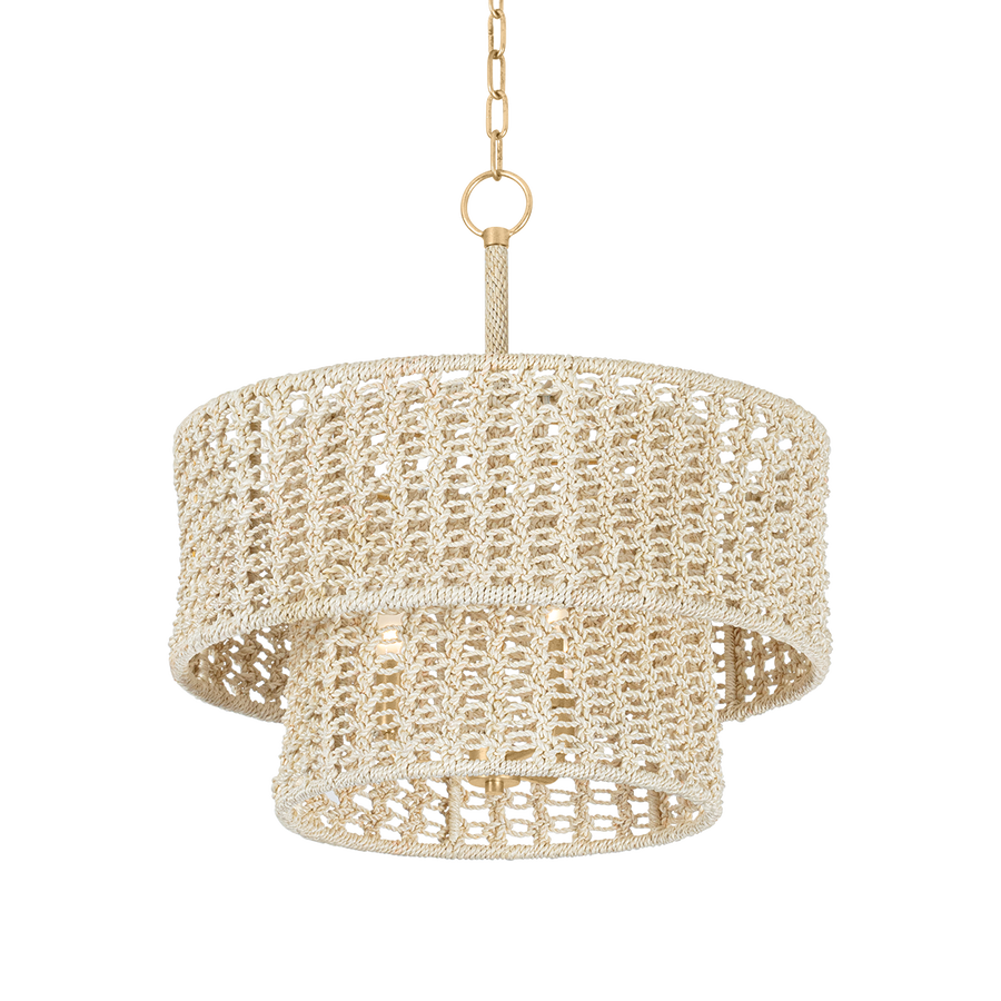 Hudson Valley Lighting YORKHILL PENDANT — Vintage Gold Leaf