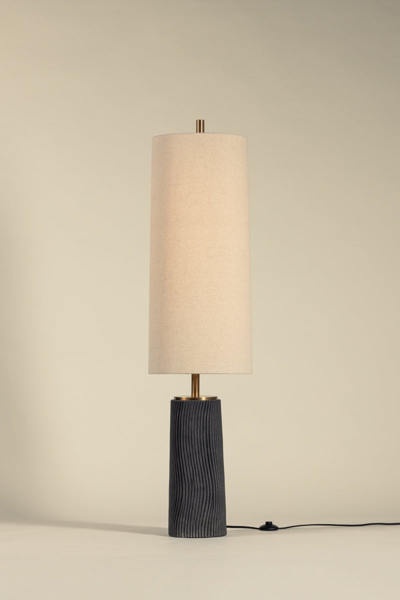 Troy Lighting THANE Floor Lamp — PFL1156-PBR/CDG