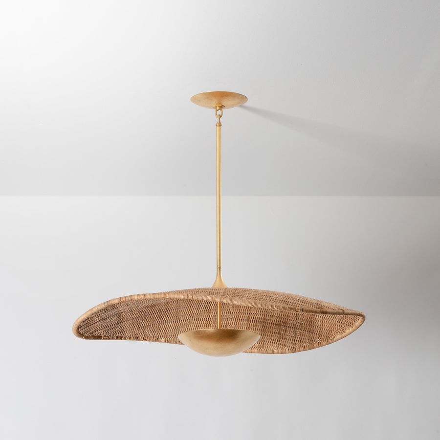 Hudson Valley Lighting SHILOH PENDANT — Vintage Gold Leaf