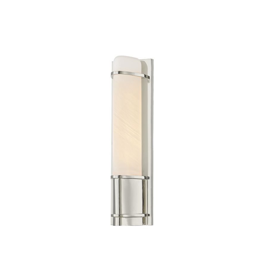 Hudson Valley Lighting TOTTENVILLE Wall Sconce — Polished Nickel