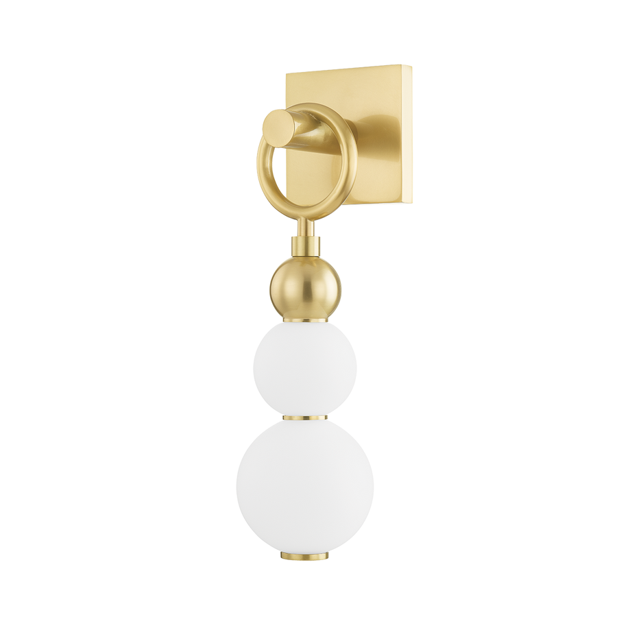 Hudson Valley Lighting Perrin Wall Sconce — Aged Brass