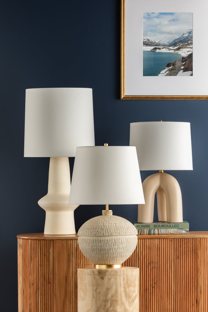 Hudson Valley Lighting Mills Pond Table Lamp — L1604-AGB/CSI