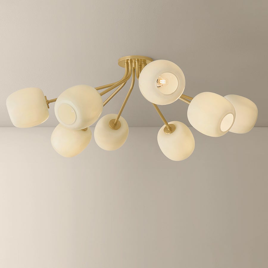 Mitzi Lisette Semi Flush — H1092608-AGB