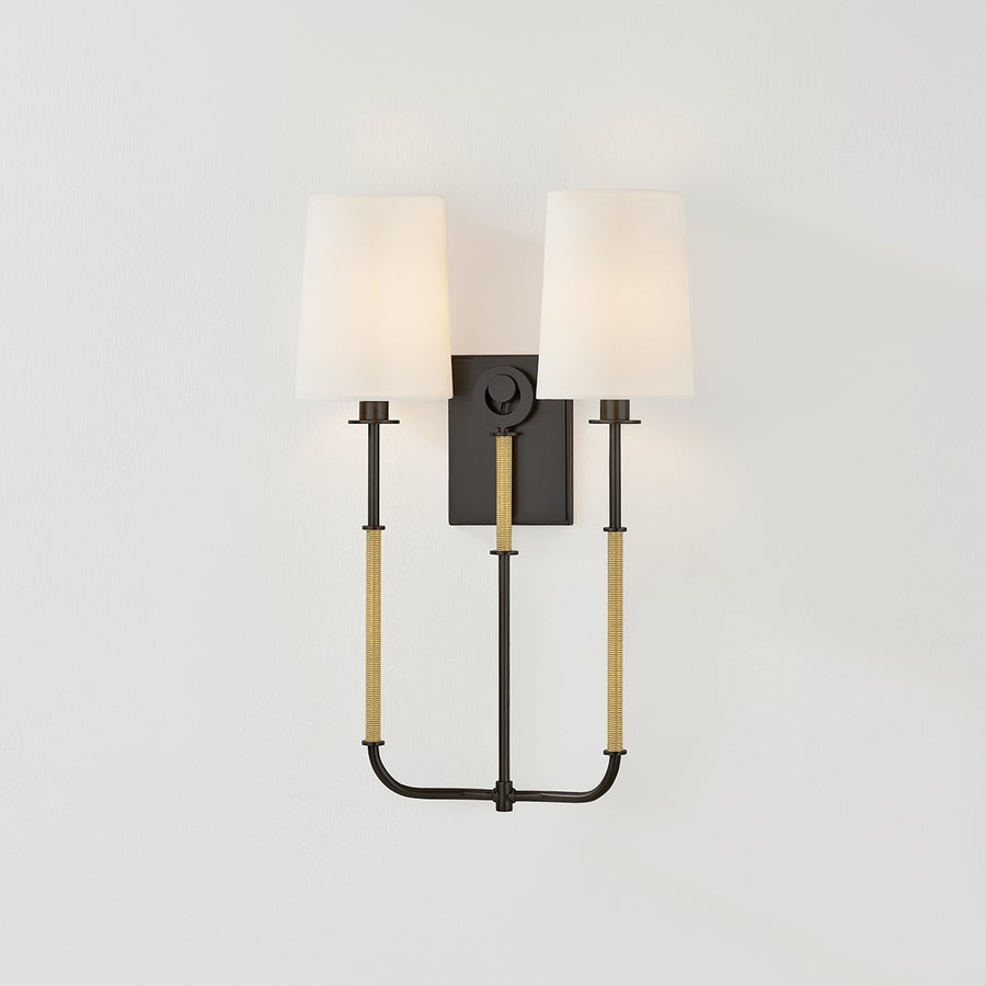 Hudson Valley Lighting GLENMONT Wall Sconce — 2072-AGB/DB