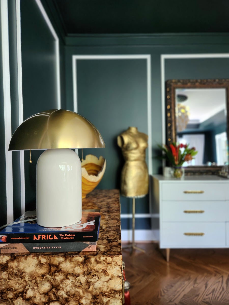 Mitzi Gaia Table Lamp — HL777201-AGB/CLC