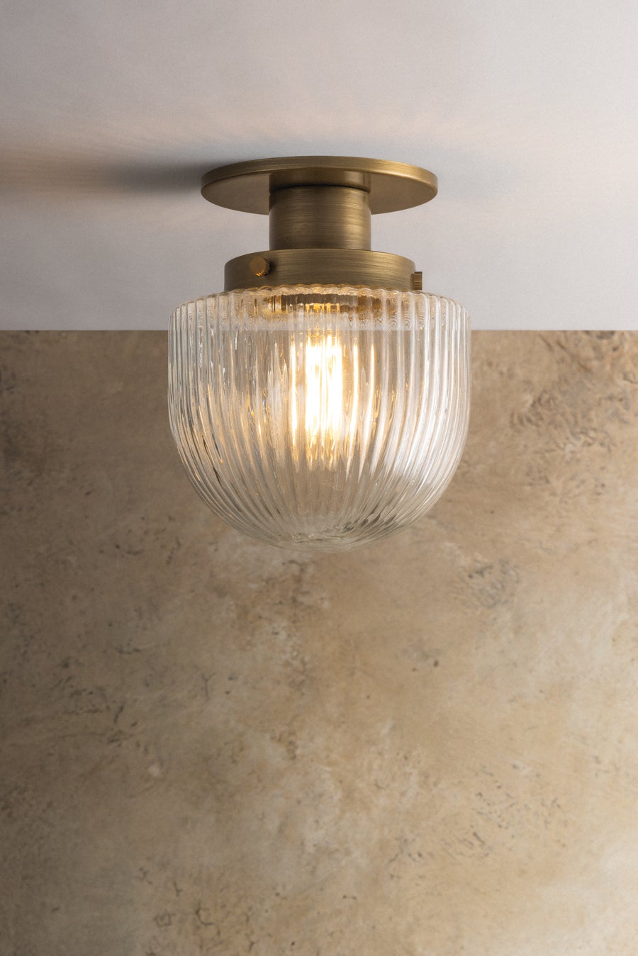 Troy Lighting Jar Flush Mount — C1606-PBR