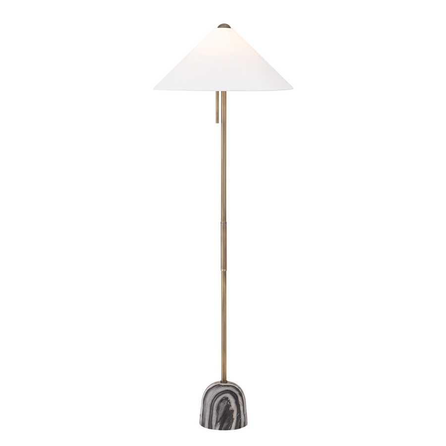 Troy Lighting Millbrae Floor Lamp — PFL5064-PBR