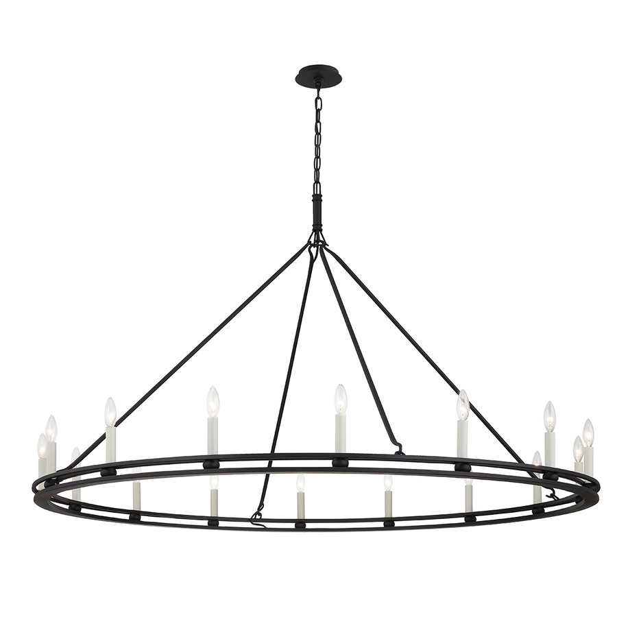 Troy Lighting Sutton Chandelier — F6234-TBK