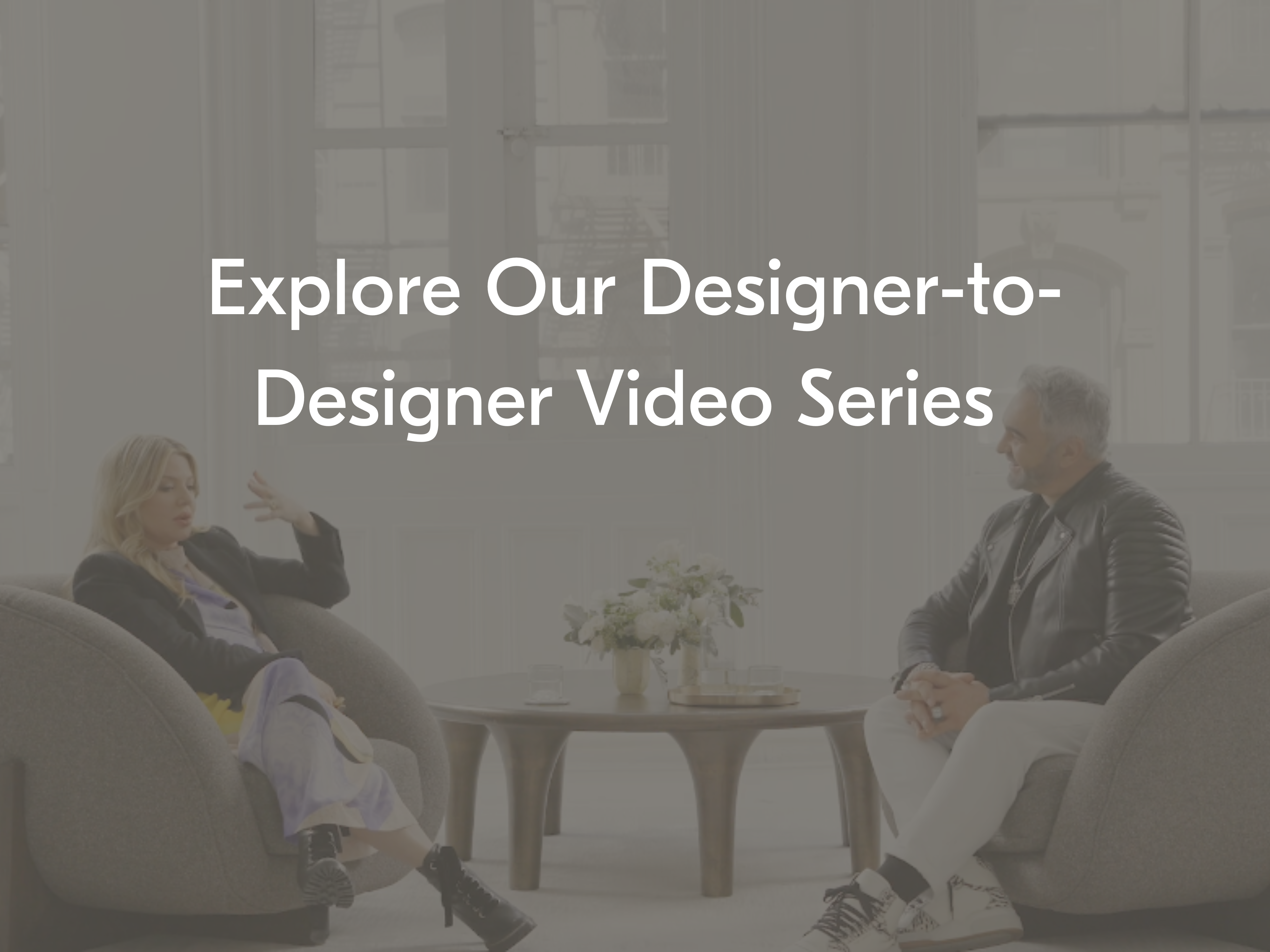 Designer-to-Designer Video Series
