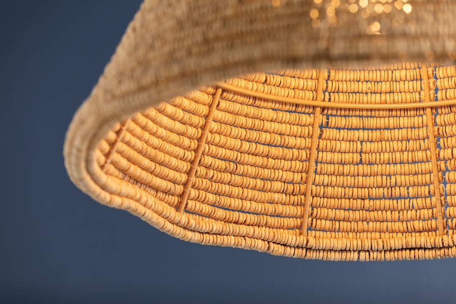 Hudson Valley Lighting TALLMAN PENDANT — Vintage Gold Leaf