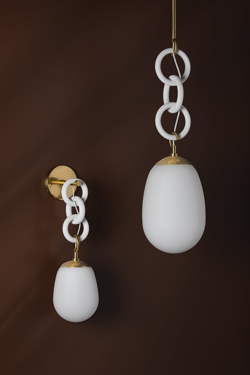 Mitzi Marina Wall Sconce — H690101-AGB/TWH