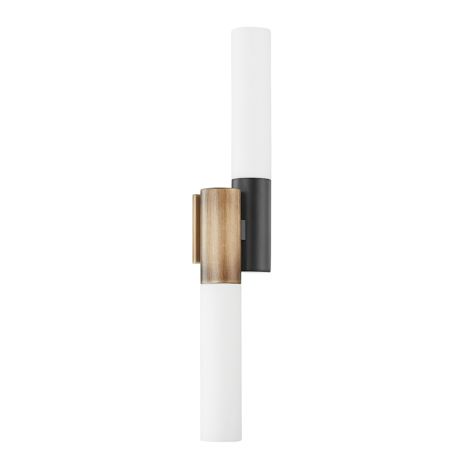 Troy Lighting Koa Wall Sconce — B8625-PBR/SBK