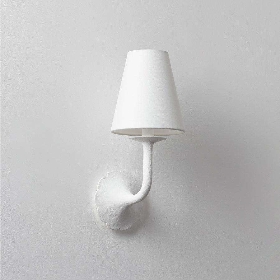 Hudson Valley Lighting WINNIPEG WALL SCONCE — White Plaster