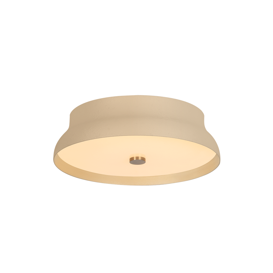 Troy Lighting Shore Flush Mount — C7212-PBR/GCR