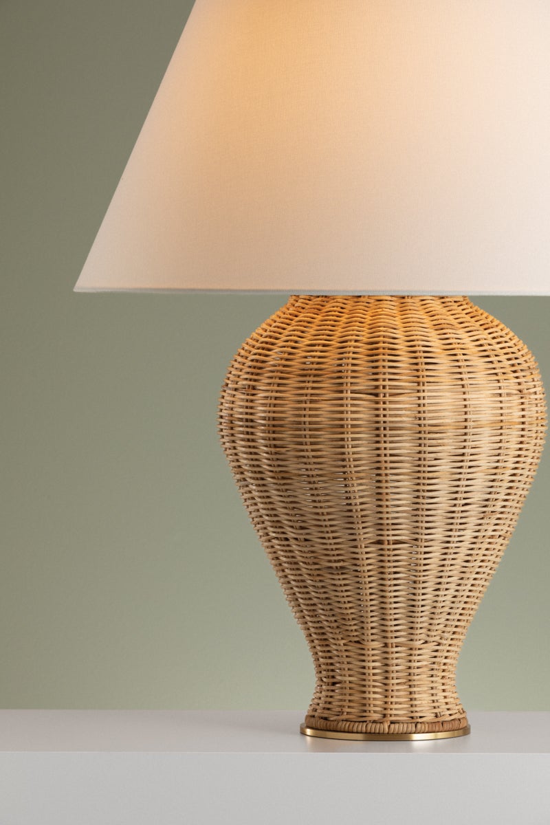 Hudson Valley Lighting Chatsworth Table Lamp — Aged Brass