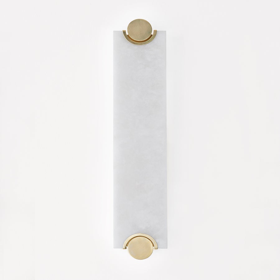 Hudson Valley Lighting BRANT Wall Sconce — Aged Brass