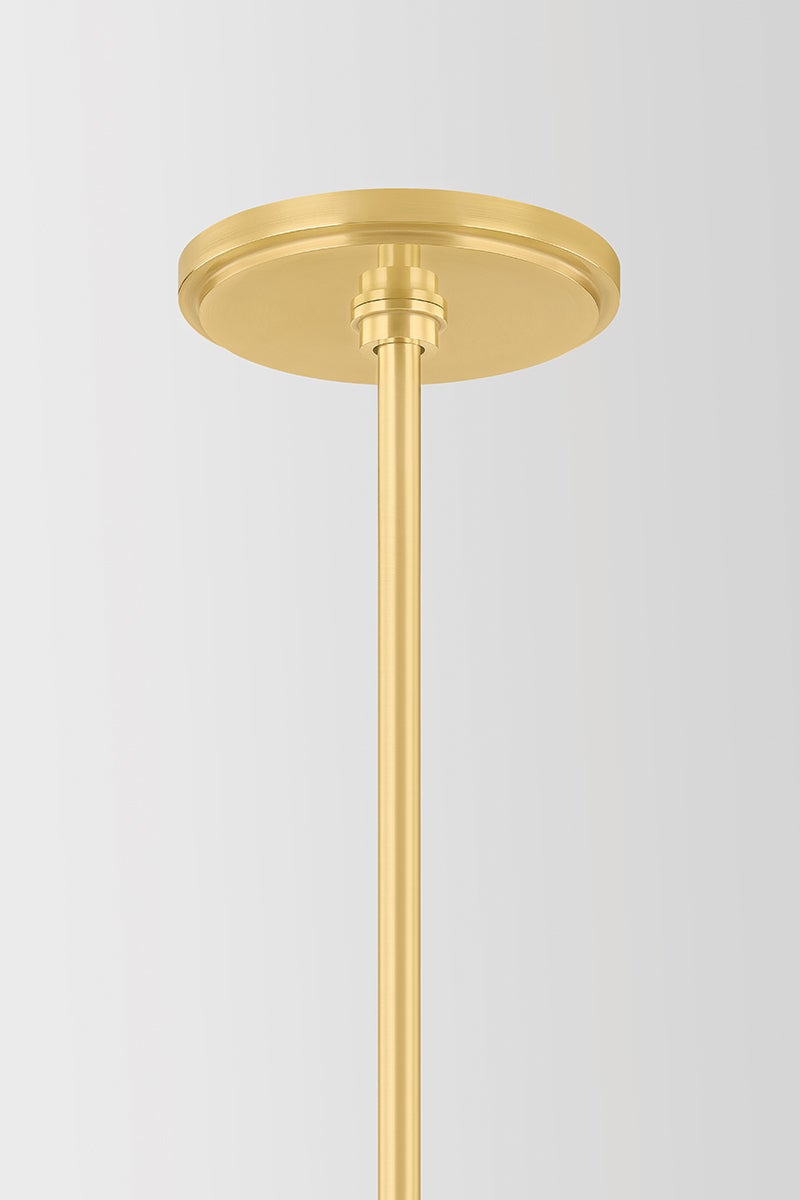 Hudson Valley Lighting Tenafly Chandelier — Aged Brass