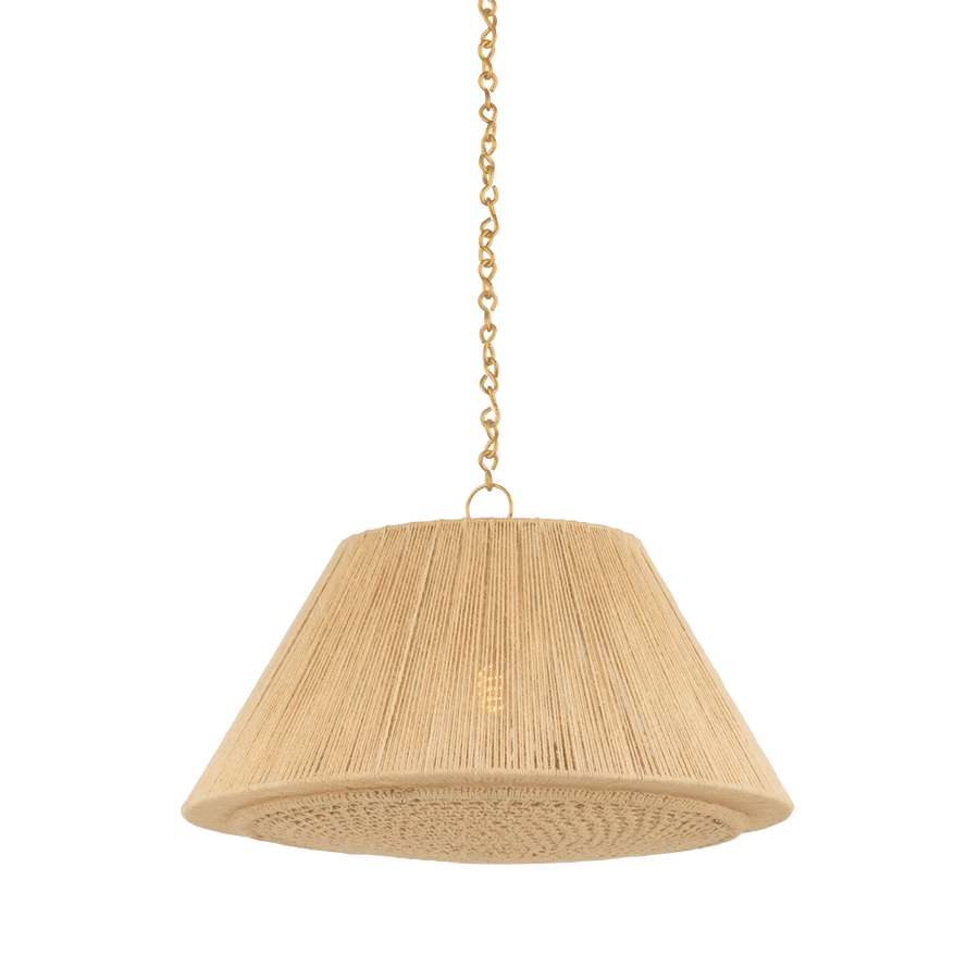 Hudson Valley Lighting MYSTIC Pendant — Aged Brass