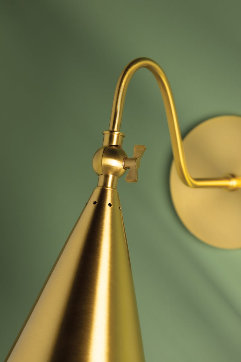 Mitzi Lupe Wall Sconce — H285101-AGB