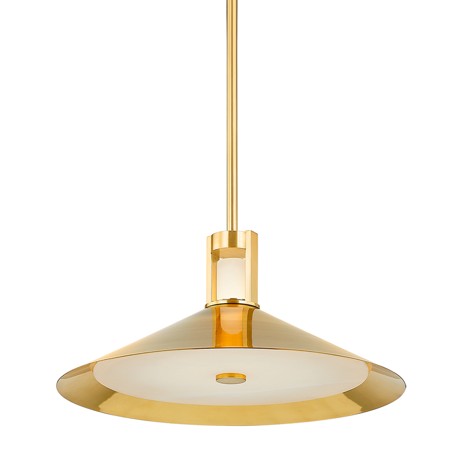 Hudson Valley Lighting CLERMONT PENDANT — Aged Brass
