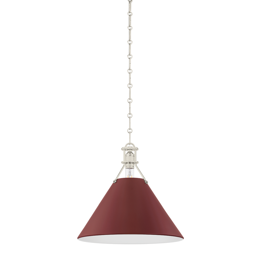 Hudson Valley Lighting Painted No. 2 Pendant — MDS352-PN/CRN