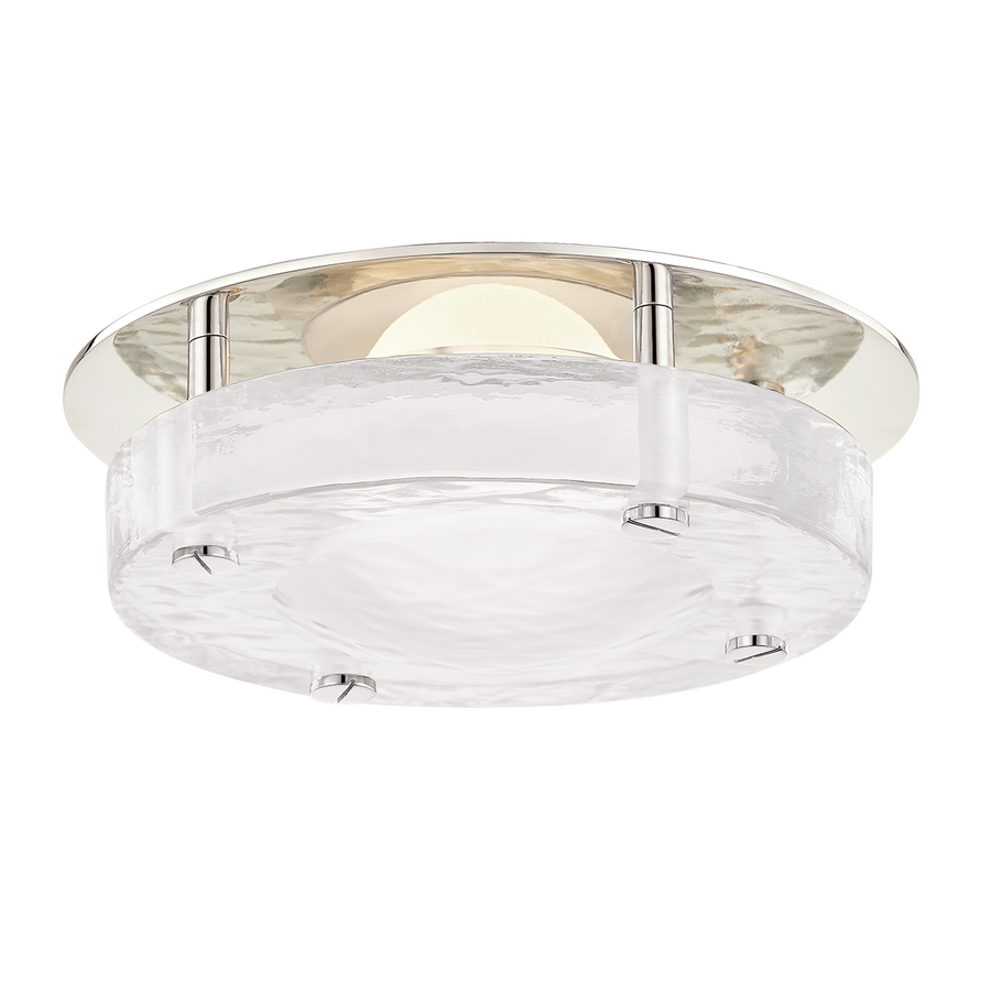 Hudson Valley Lighting Heath Flush Mount — Polished Nickel