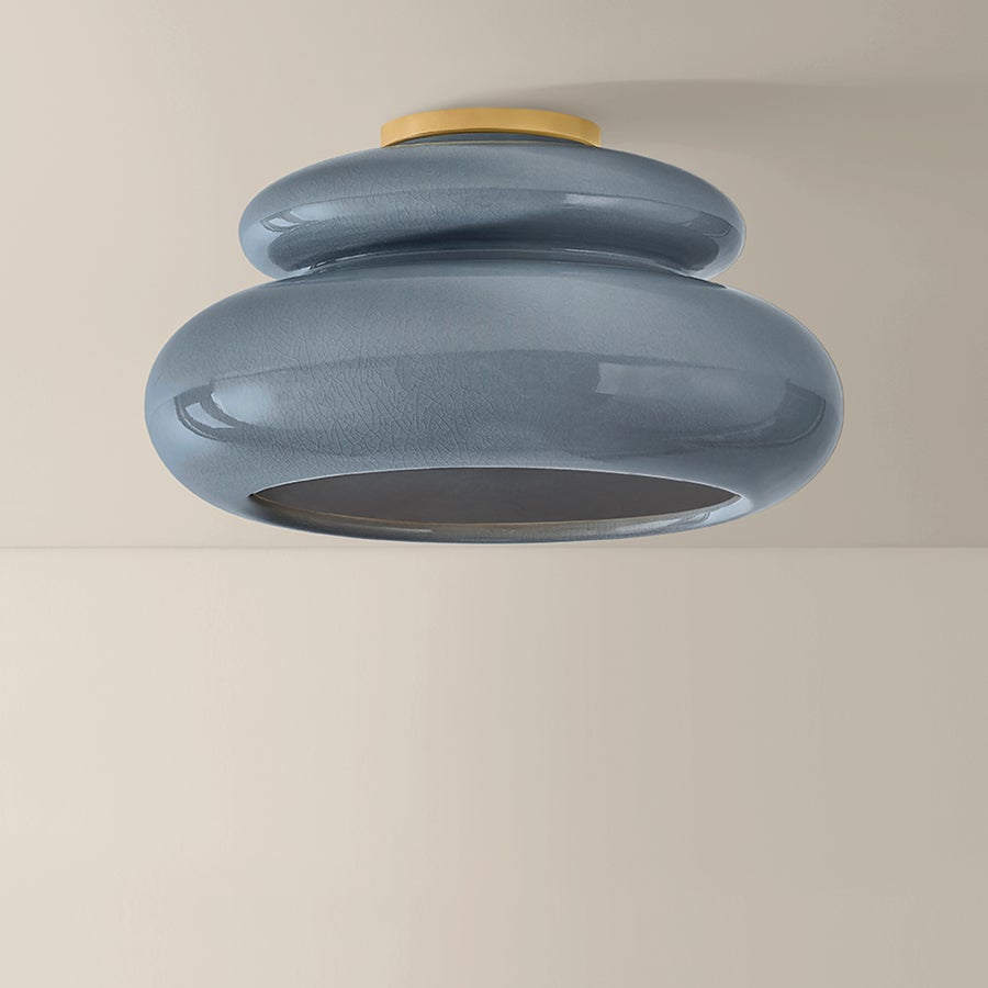Mitzi Pia Flush Mount — H1145501-AGB/CCC
