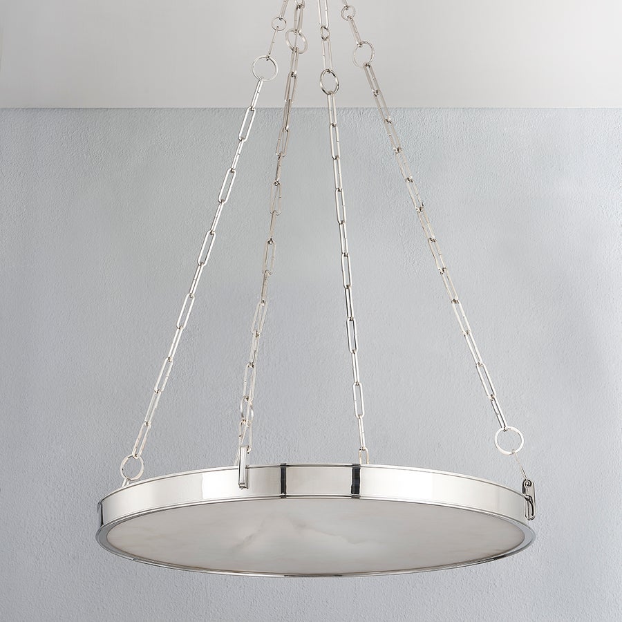 Hudson Valley Lighting Kirby Chandelier — Polished Nickel