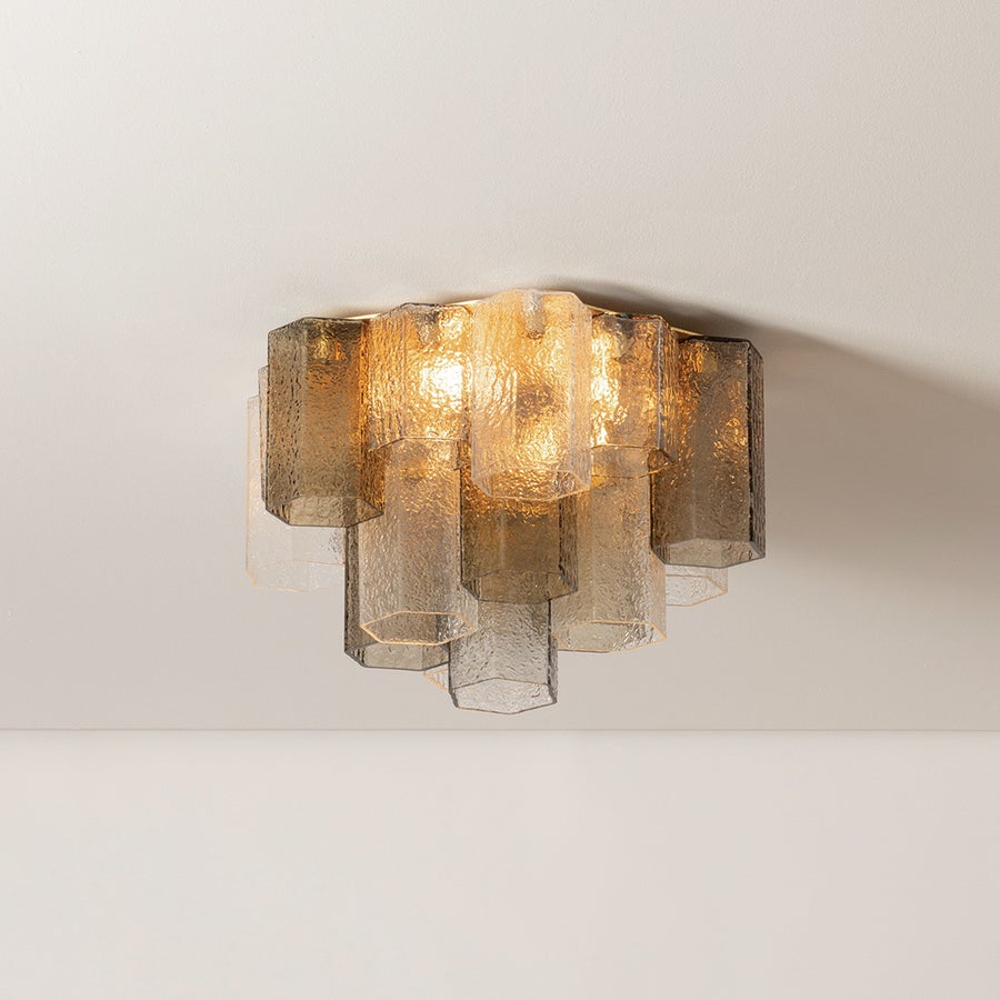 Corbett Lighting HELSINKI Semi Flush — 516-19-VGL