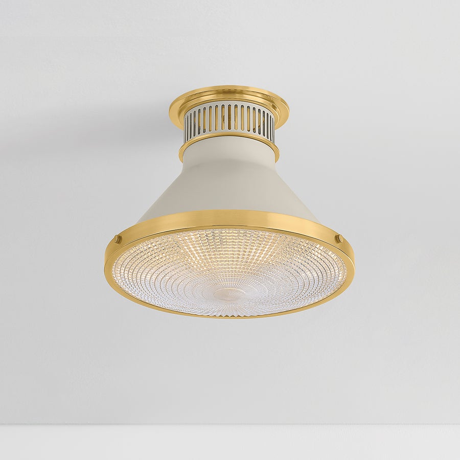 Hudson Valley Lighting Highclere Flush Mount — MDS2402-AGB/OW