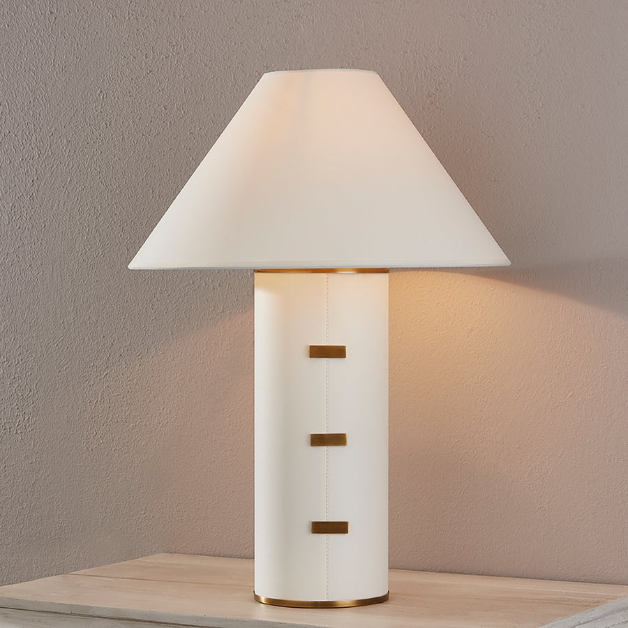 Troy Lighting Bond Table Lamp — PTL1326-PBR